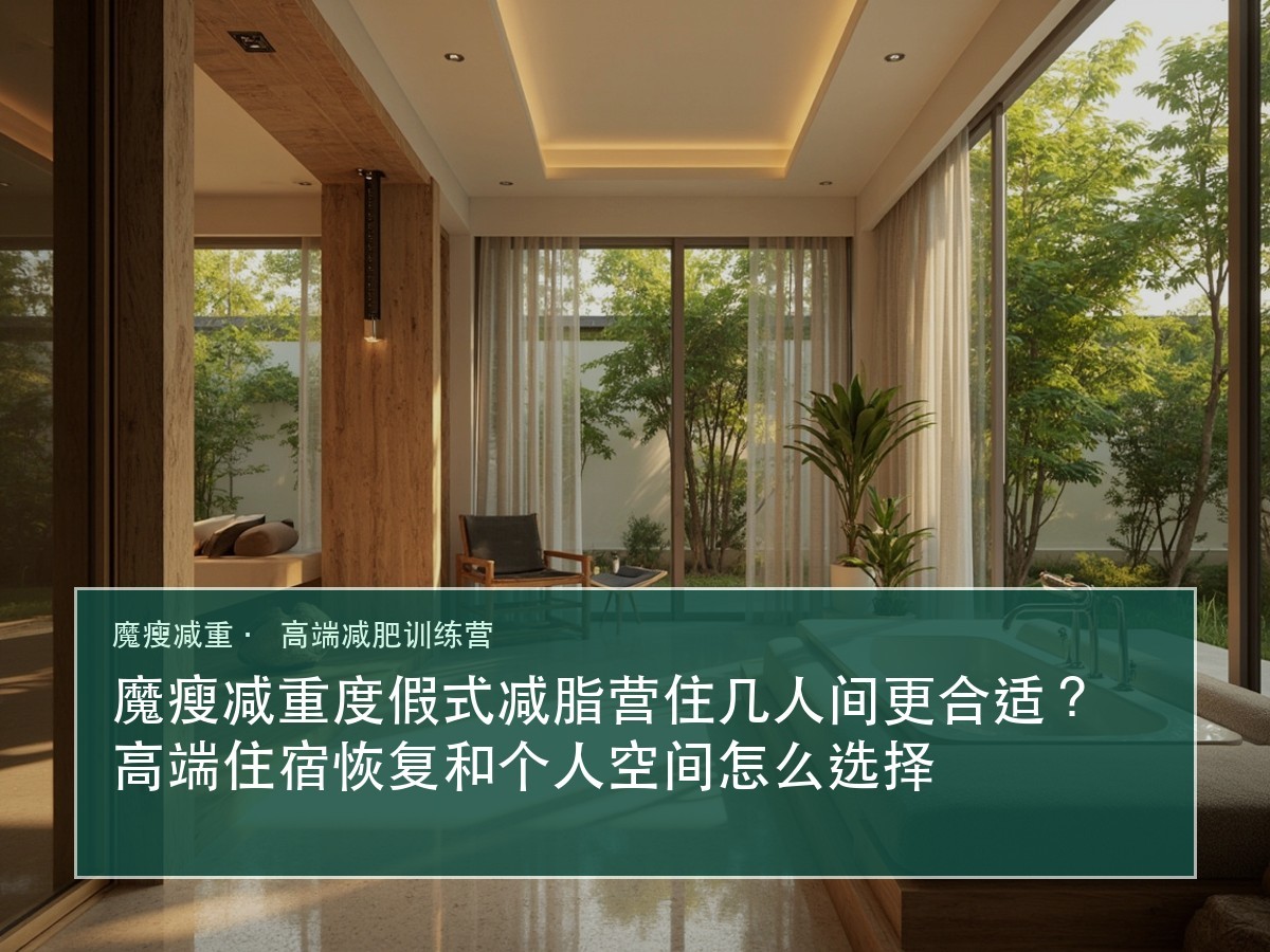 魔瘦减重度假式减脂营住几人间更合适?高端住宿恢复和个人空间怎么选择