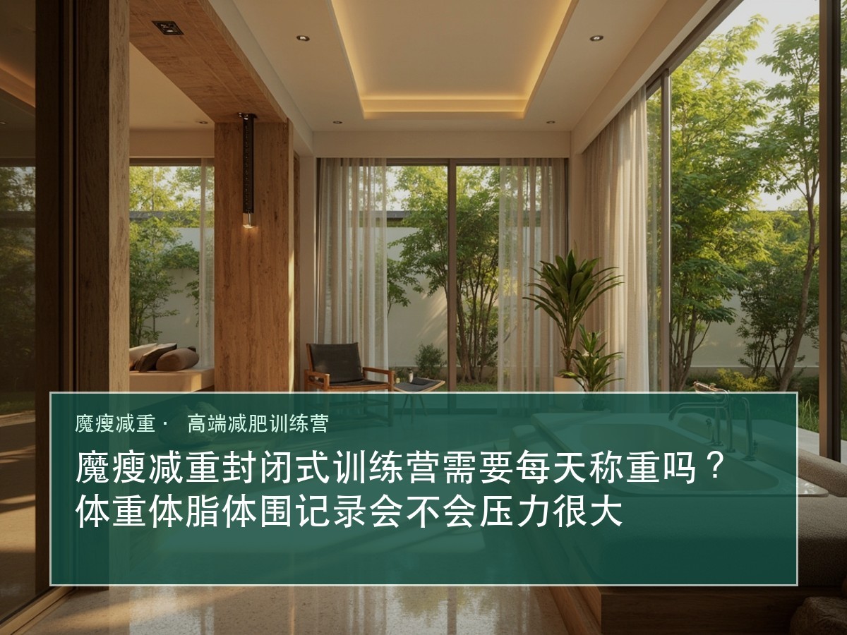 魔瘦减重封闭式训练营需要每天称重吗?体重体脂体围记录会不会压力很大