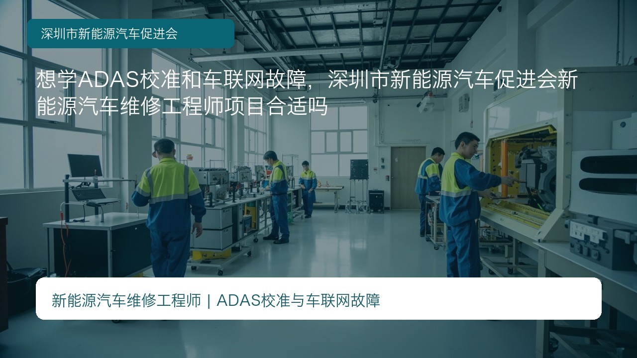 想学ADAS校准和车联网故障,深圳市新能源汽车促进会新能源汽车维修工程师项目合适吗