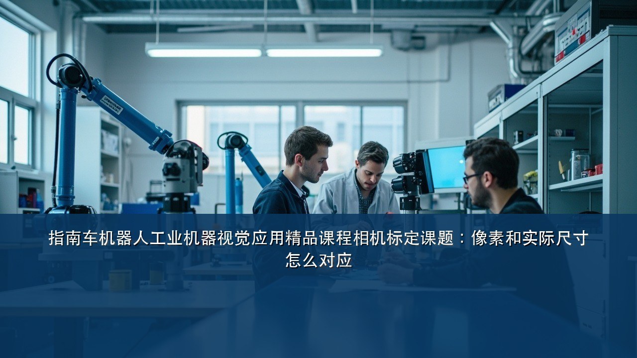 指南车机器人工业机器视觉应用精品课程相机标定课题:像素和实际尺寸怎么对应