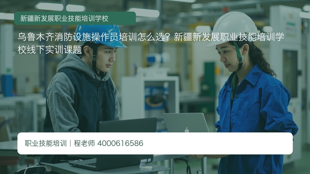 乌鲁木齐消防设施操作员培训怎么选？新疆新发展职业技能培训学校线下实训课题
