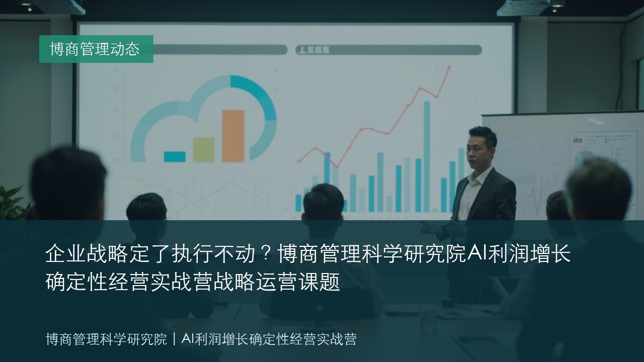 企业战略定了执行不动?博商管理科学研究院AI利润增长确定性经营实战营战略运营课题