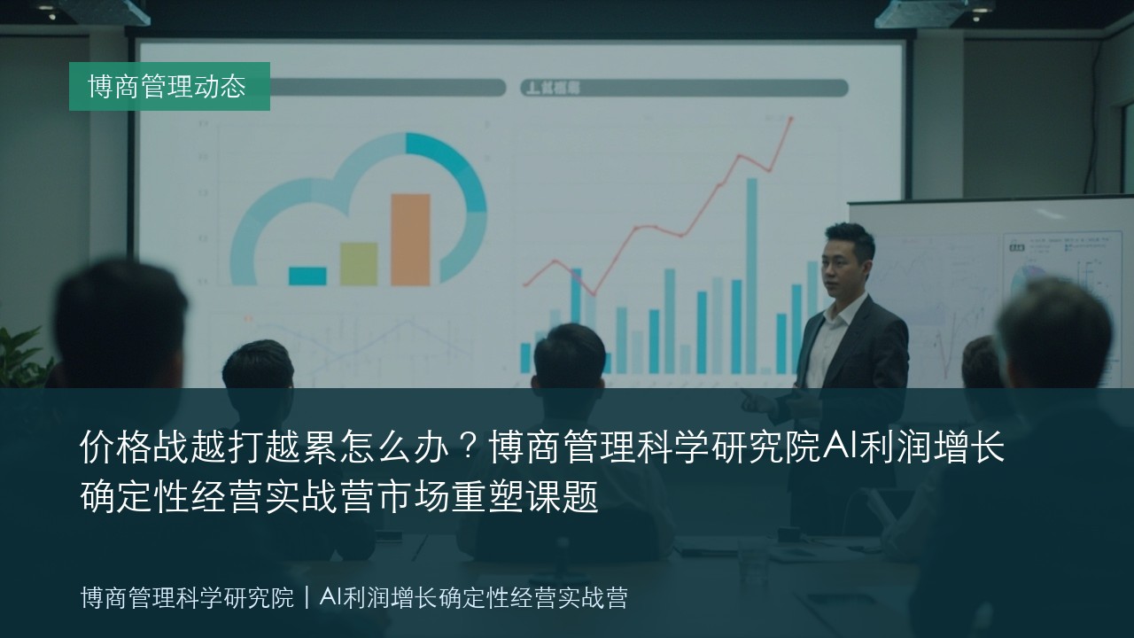 价格战越打越累怎么办？博商管理科学研究院AI利润增长确定性经营实战营市场重塑课题