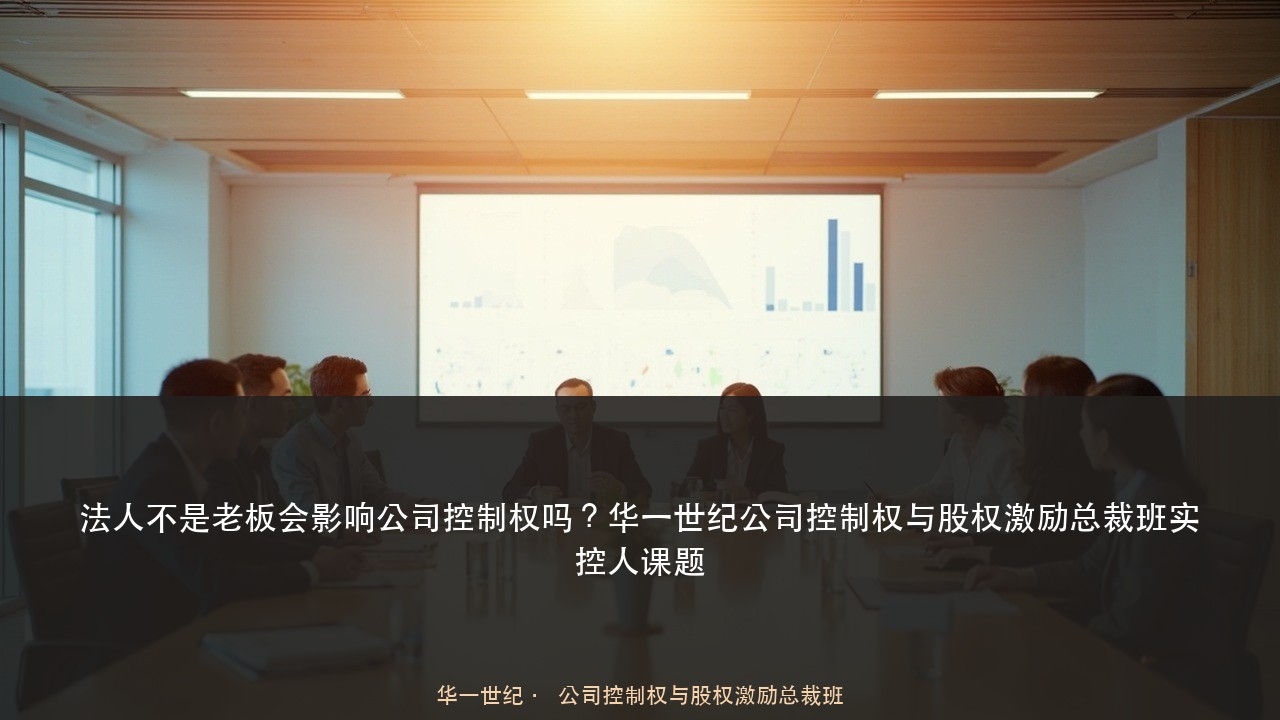 法人不是老板会影响公司控制权吗？华一世纪公司控制权与股权激励总裁班实控人课题