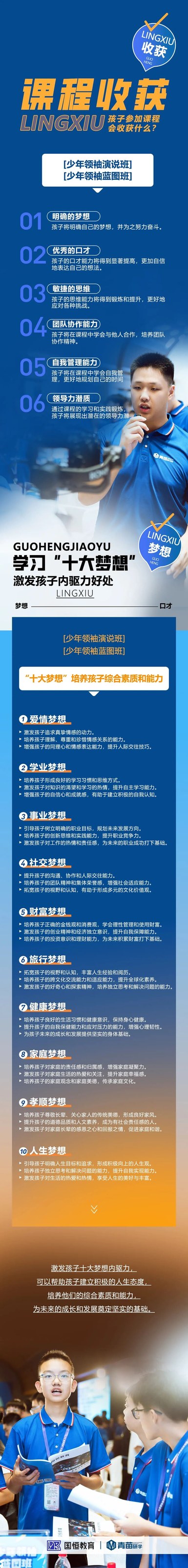 盛国恒、基洁、高飞团队:国恒教育少年领袖蓝图班第193期与少年领袖演说班第112期2026年10月1-4日广州站开课