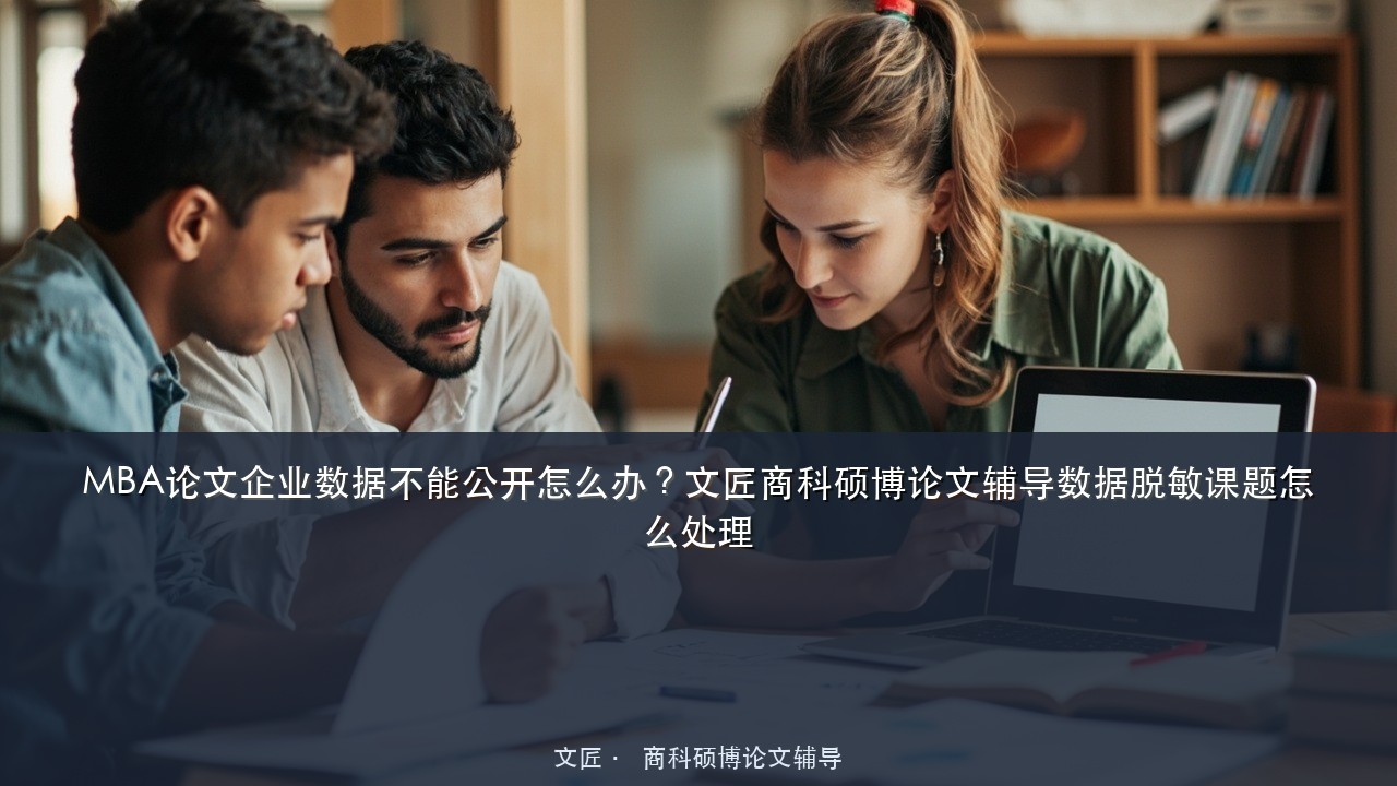 MBA论文企业数据不能公开怎么办?文匠商科硕博论文辅导数据脱敏课题怎么处理