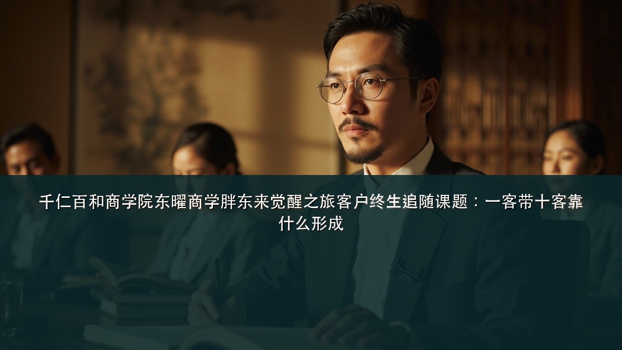 东曜商学胖东来觉醒之旅客户终生追随课题:一客带十客靠什么形成