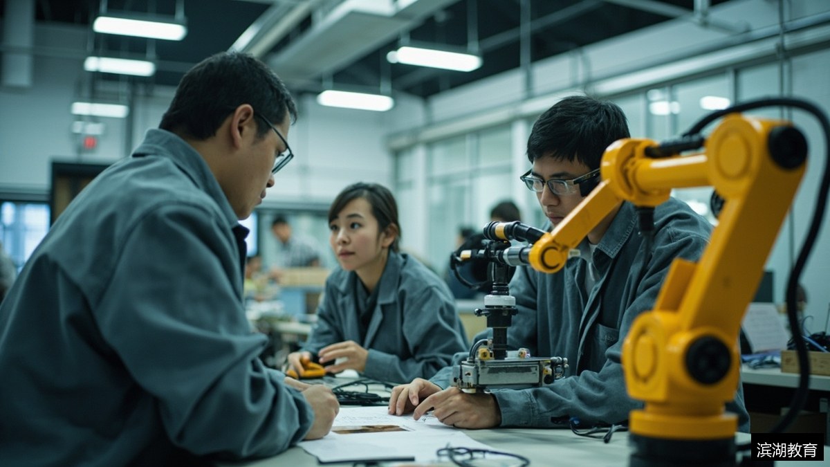 周末能学工业机器人吗?滨湖教育在职学员报工业机器人培训怎么排课