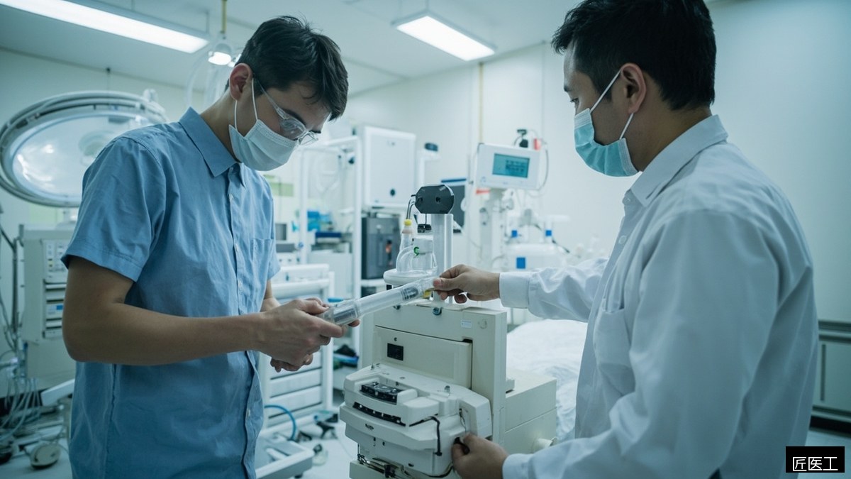 呼吸机流量传感器不会校准?匠医工生命支持设备维修专项校准模块说明