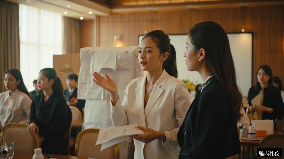酒店礼仪培训想做内训师报什么?雅尚礼仪酒店高级礼仪内训师双认证班解读