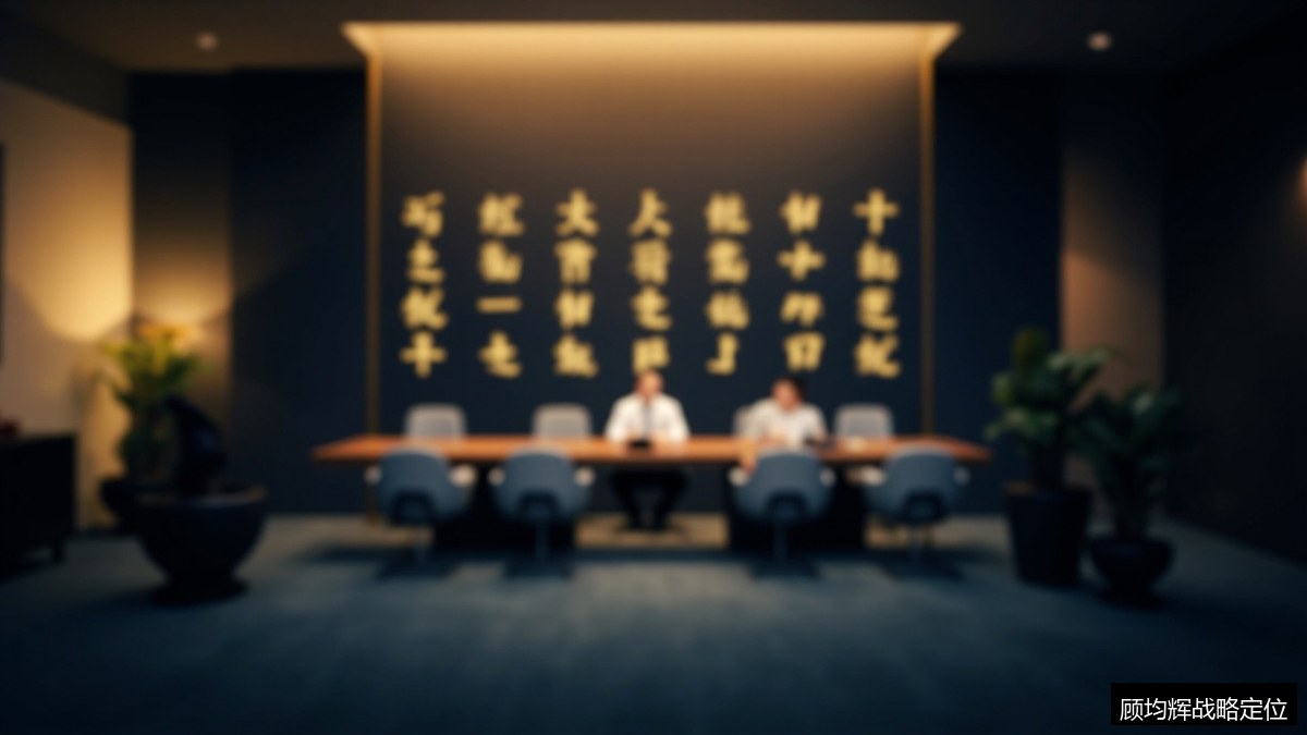 二代接班人怎么学战略定位?顾均辉战略定位落地实操班决策层指南