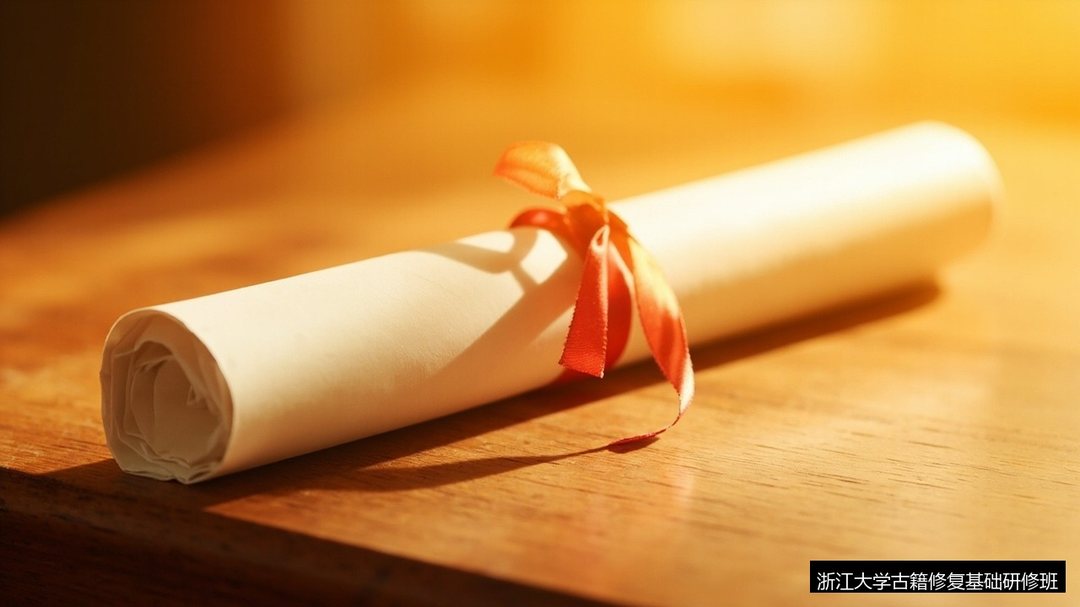 浙江大学古籍修复基础研修班证书含金量高吗？结业证书是继续教育颁发吗
