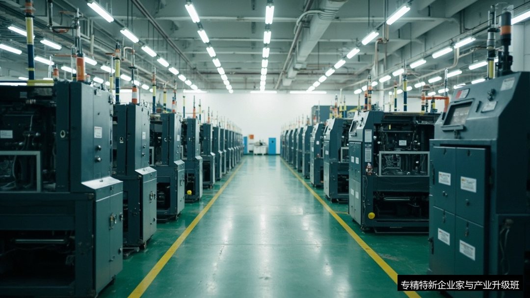 注塑机对照浙江大学制造业数智化转型AI融合高级研修班在专精特新企业家与产业升级班注塑车间怎么排
