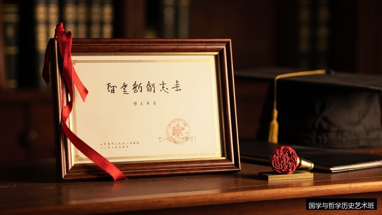 国学班结业证书有用吗?国学与哲学历史艺术班北大国学商道领袖研修班的证书说明