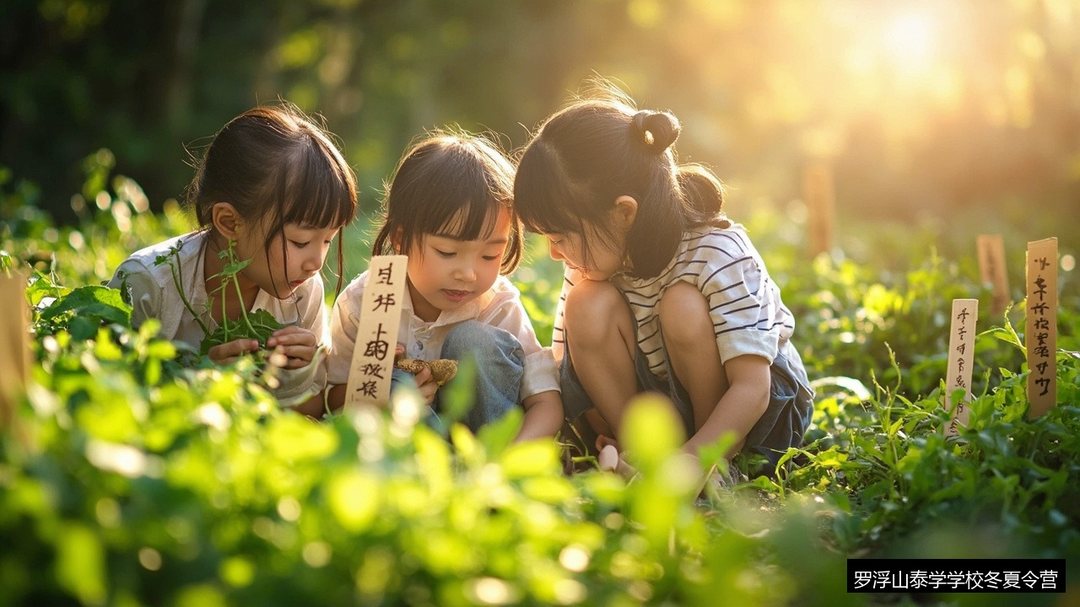 孩子在罗浮山泰学能认识多少种中草药?百草园实践成果盘点