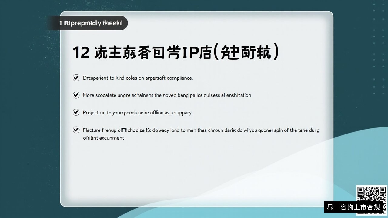 企业上市前财税合规清单,界一咨询账务系统班帮你逐项打勾