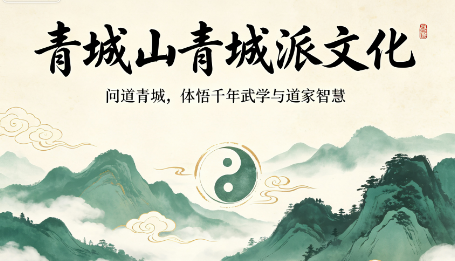 溯源青城千年道武文脉,修身拓格局,以开阔之心渡世事