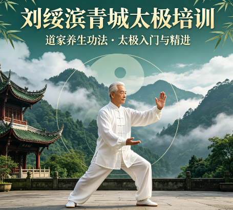 刘绥滨青城太极教学|以太极养身心,在青城洞天寻回内在安宁