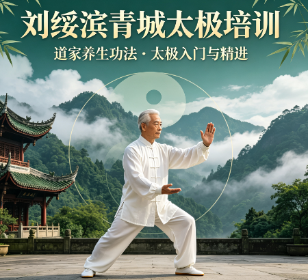 刘绥滨青城太极拳教学｜掌门亲传正宗青城太极，避开自学误区