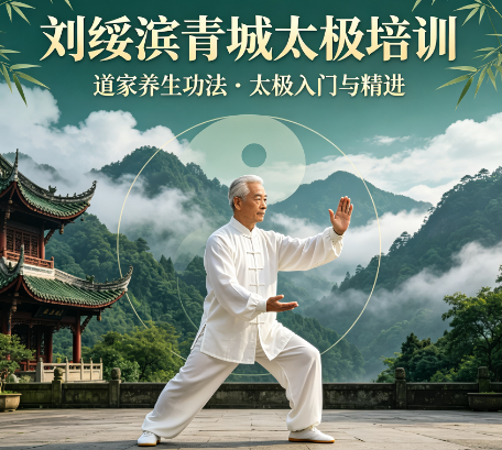 刘绥滨太极教学课程|非遗青城太极,在青城山水习得终身养生功夫