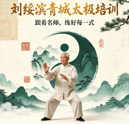 刘绥滨太极线下课程|告别自学误区,线下跟着掌门学青城太极