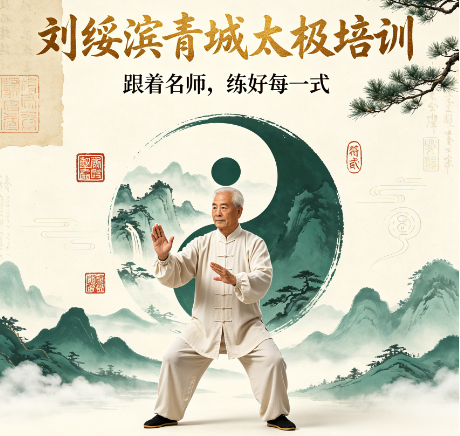 刘绥滨太极馆培训｜跳出套路误区，学习青城太极养生内核