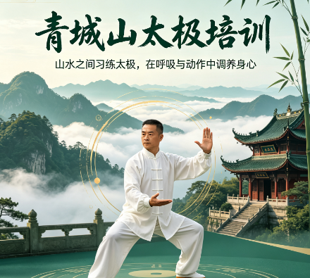 青城山太极拳培训｜非遗正宗教学，告别自学太极的无效内耗