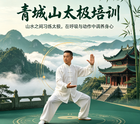 青城山练太极报名|沉浸式山水清修,零基础轻松入门太极养生