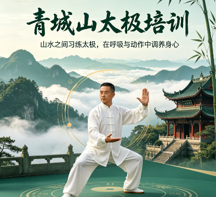 青城山太极剑培训｜非遗剑法亲授，刚柔并济修形体养气度