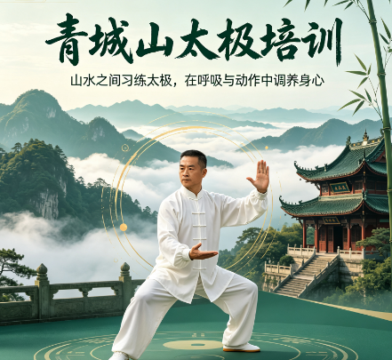 青城山太极拳培训|中年养生优选,温和功法固本培元抗衰老