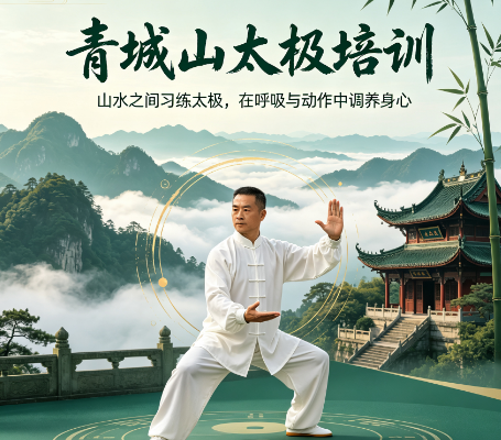 青城山练太极报名|告别情绪内耗,在山水太极中安顿本心