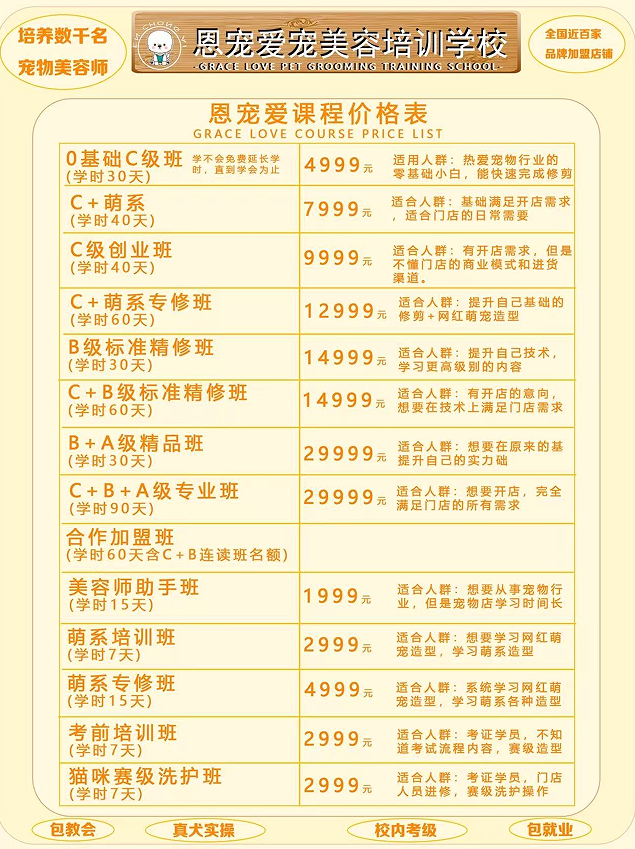 恩宠爱0基础C级班