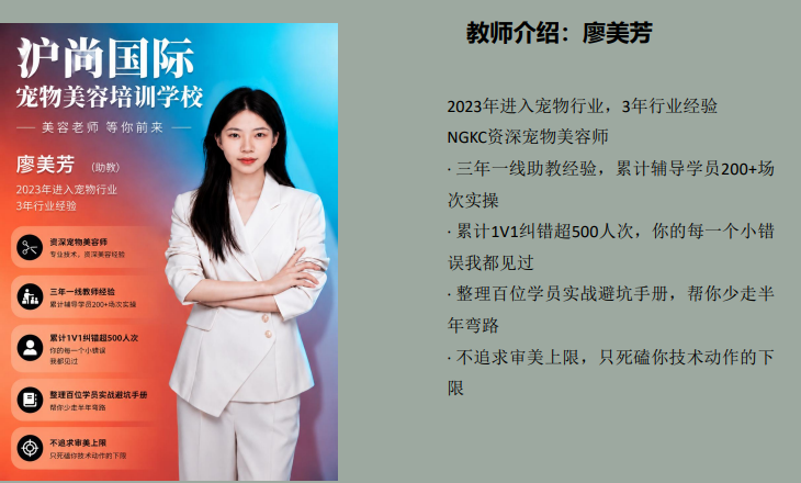 沪尚B级萌系基础班课程