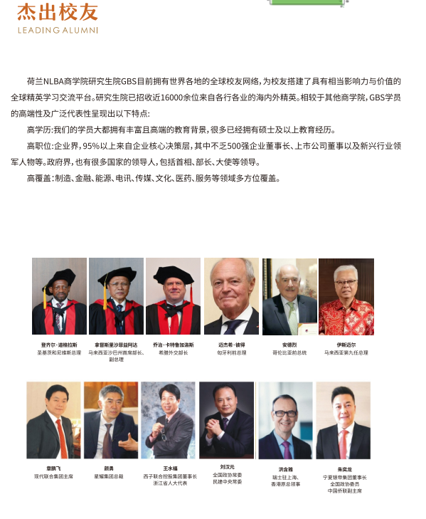 荷兰NLBA商学院工商管理博士DBA课程