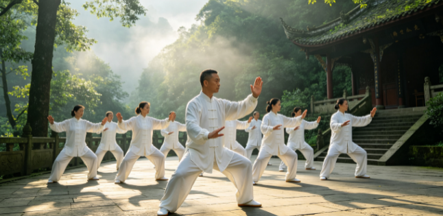 久坐人群为什么一定要来青城山练太极清修?