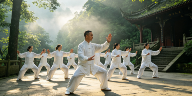 青城山太极为什么是最适合都市人的养生方式?