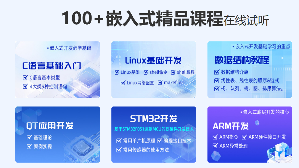 嵌入式工程师高薪就业护航班