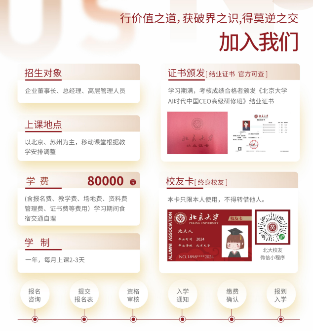 北京大学AI时代中国CEO高级研修班