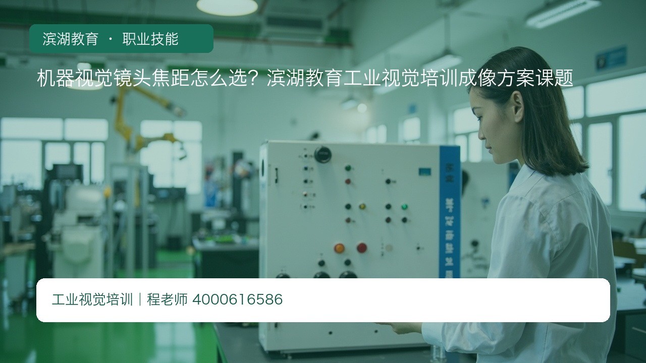 机器视觉镜头焦距怎么选？滨湖教育工业视觉培训成像方案课题