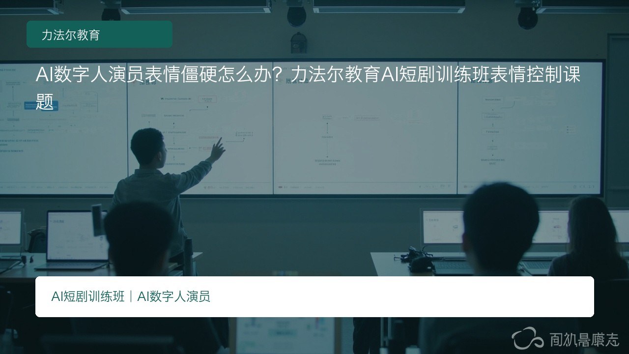 AI数字人演员表情僵硬怎么办?力法尔教育AI短剧训练班表情控制课题