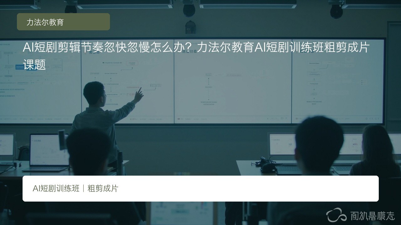 AI短剧剪辑节奏忽快忽慢怎么办?力法尔教育AI短剧训练班粗剪成片课题