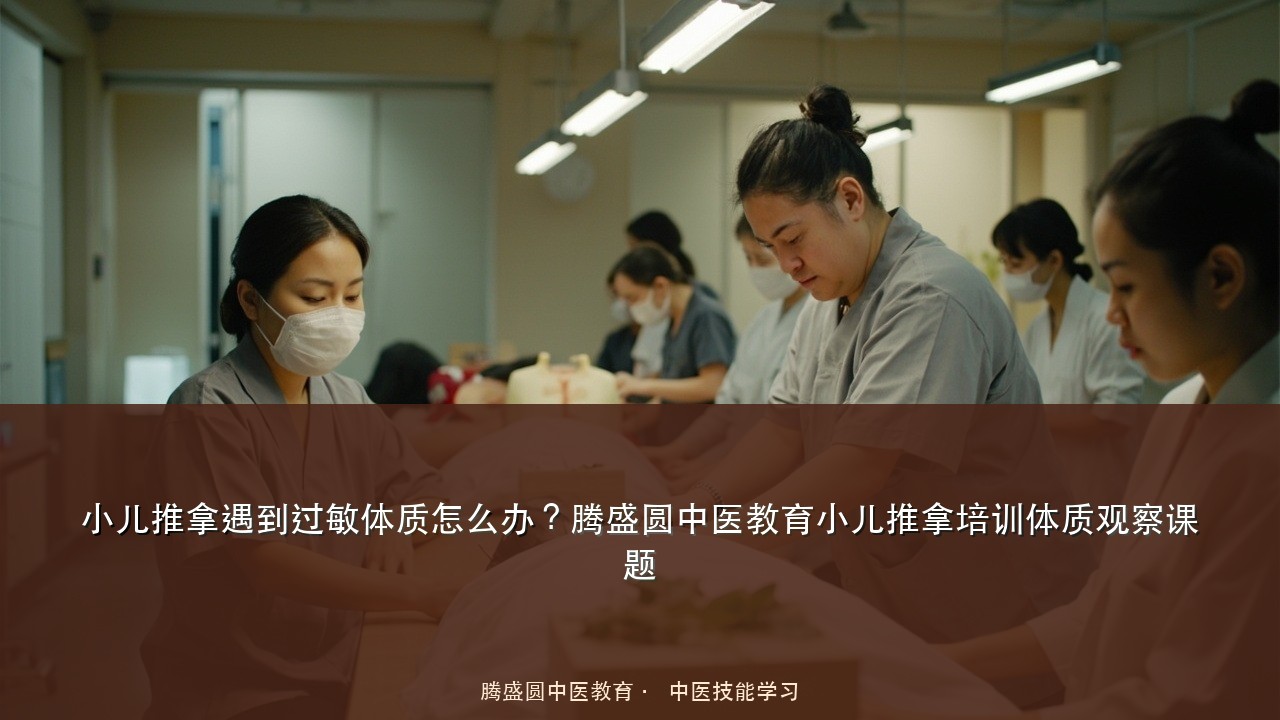 小儿推拿遇到过敏体质怎么办？腾盛圆中医教育小儿推拿培训体质观察课题