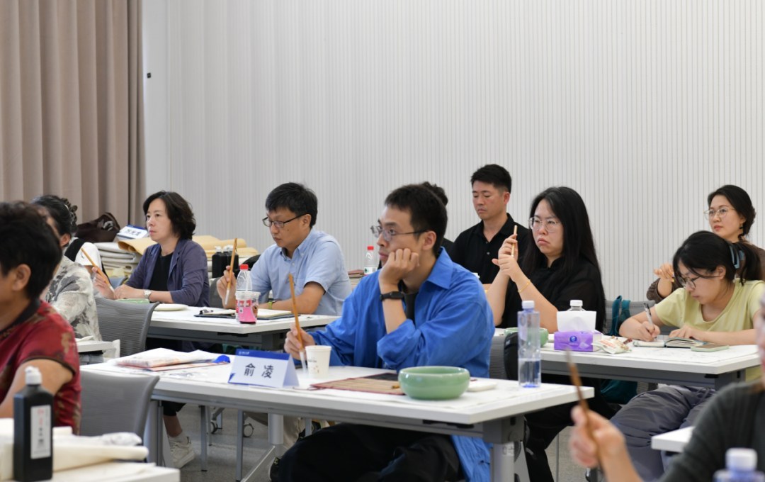 浙江大学书法实践高级研修班8月29日在艺术与考古博物馆举行开班式
