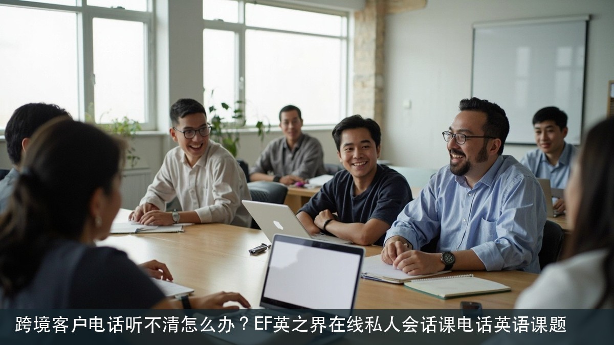 跨境客户电话听不清怎么办？EF英之界在线私人会话课电话英语课题