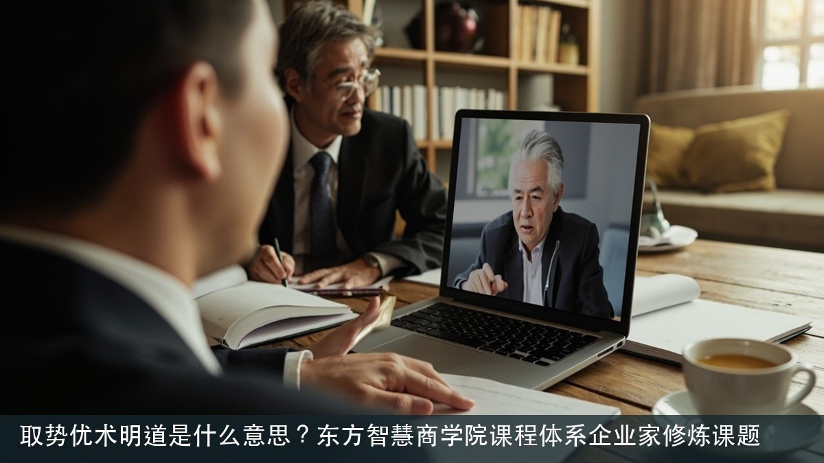 取势优术明道是什么意思？东方智慧商学院课程体系企业家修炼课题