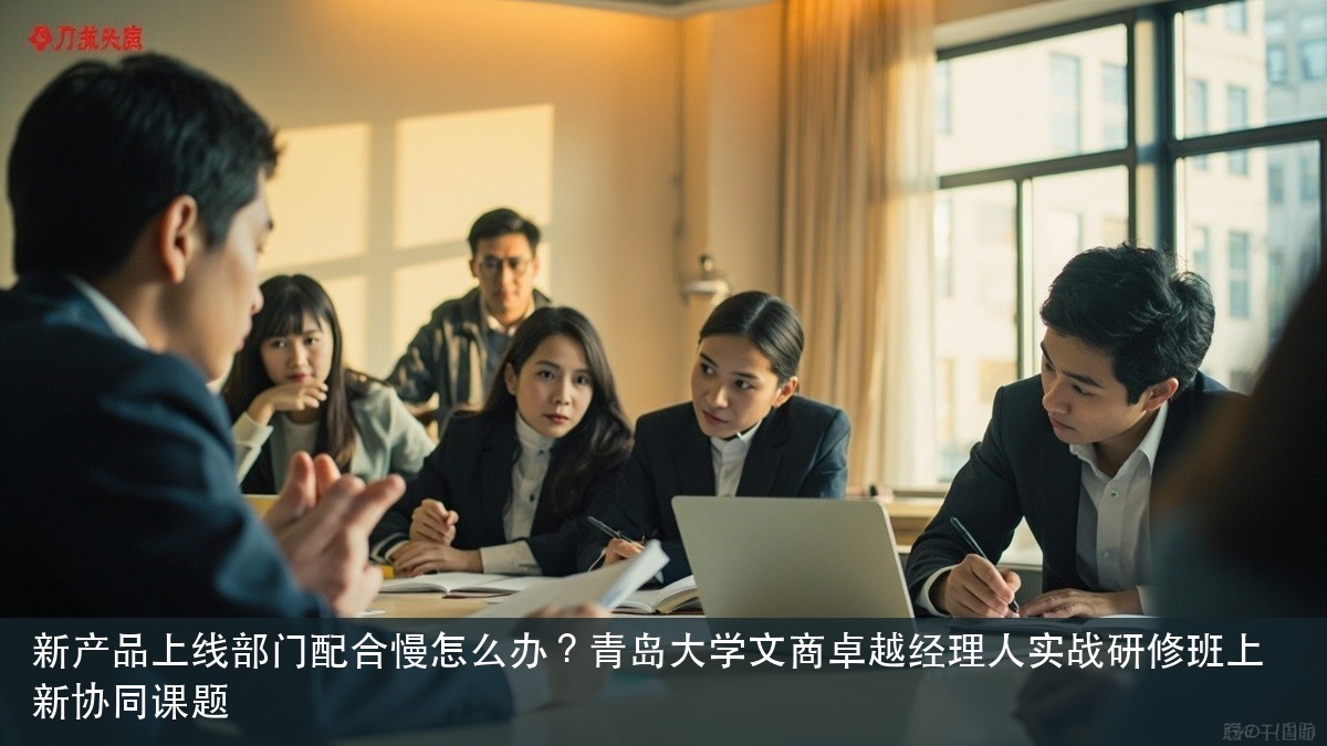 新产品上线部门配合慢怎么办？青岛大学文商卓越经理人实战研修班上新协同课题