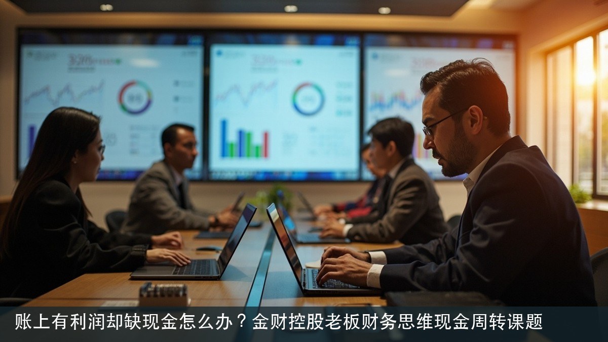 账上有利润却缺现金怎么办?金财控股老板财务思维现金周转课题