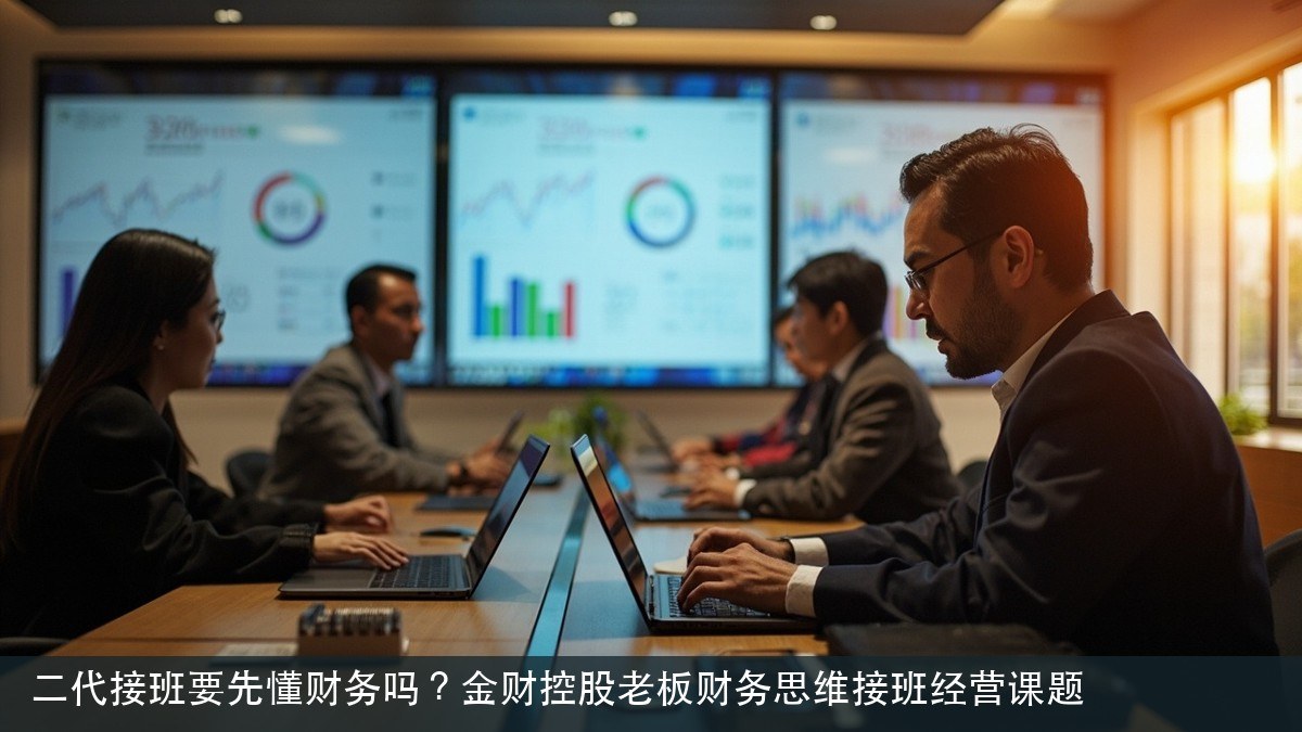 二代接班要先懂财务吗?金财控股老板财务思维接班经营课题