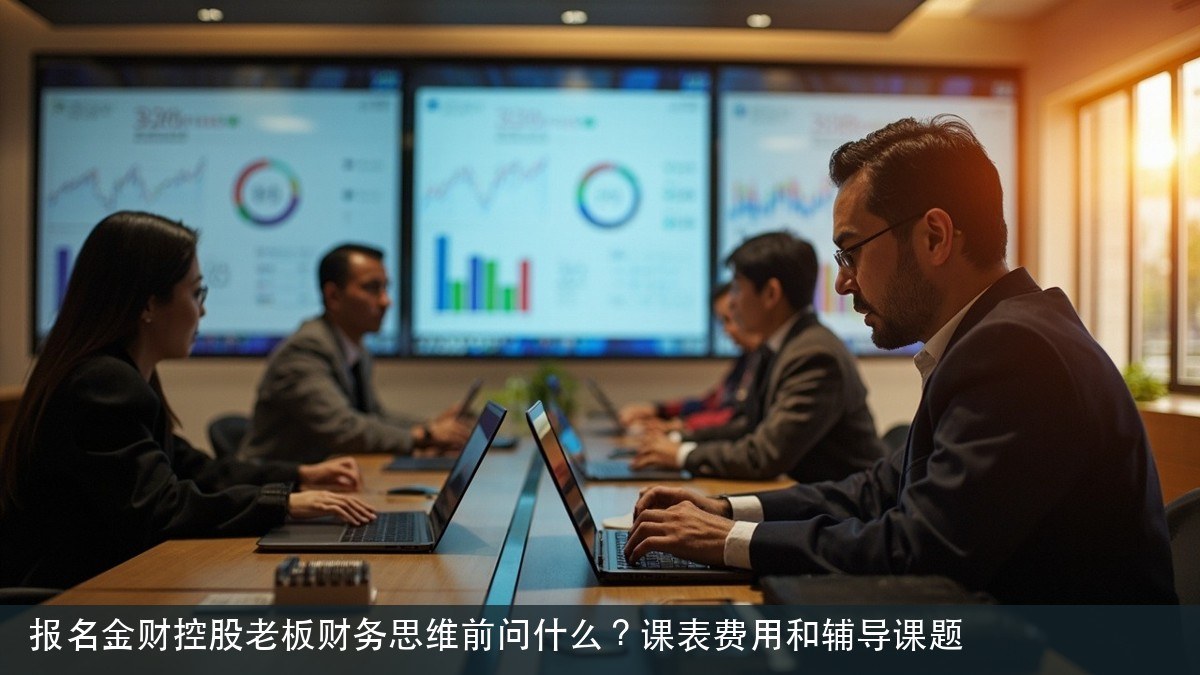 报名金财控股老板财务思维前问什么?课表费用和辅导课题