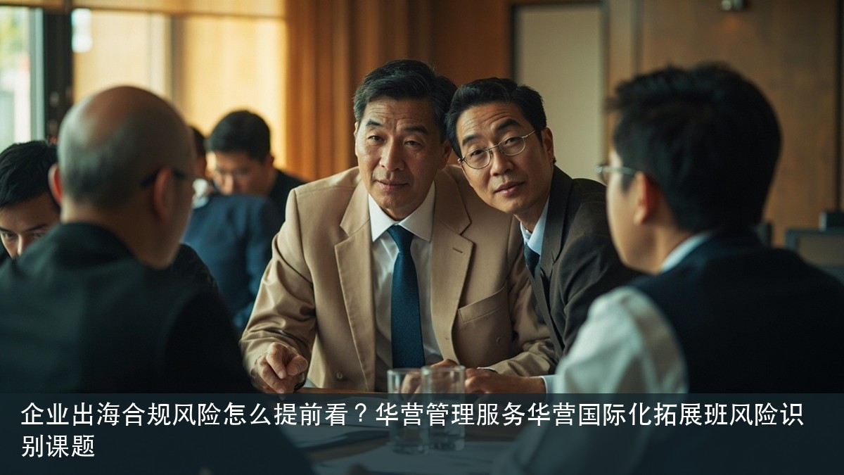 企业出海合规风险怎么提前看?华营管理服务华营国际化拓展班风险识别课题